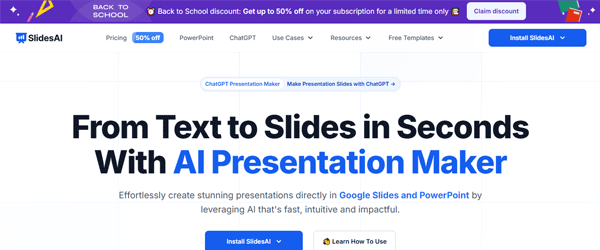 SlidesAI LMS International